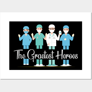 HealthCare Nurse Doctor 2020 Heroes Hospitalist Gift Posters and Art